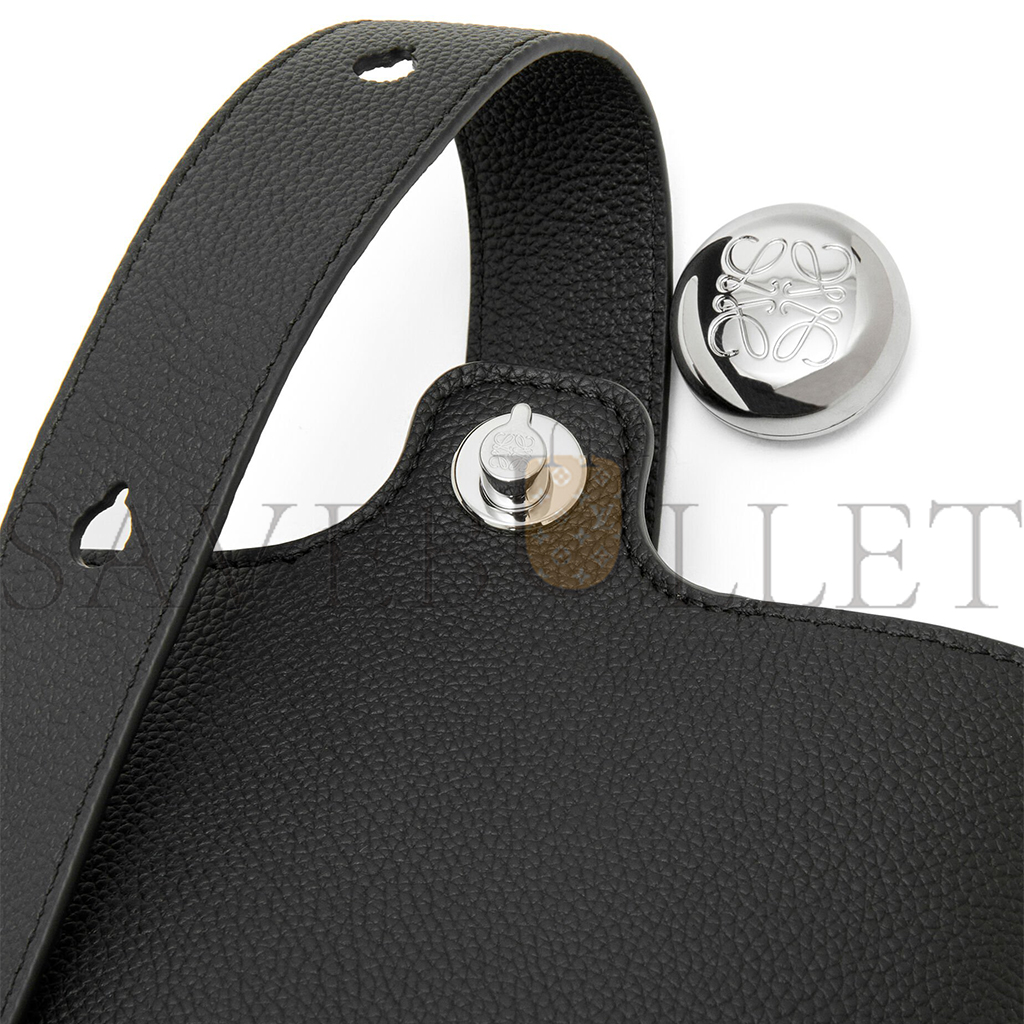 l*ew* mini pebble bucket bag in soft grained calfskin aanbbbmx02 (19.5*16*16cm)